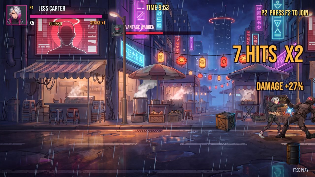 Midnight arcade
